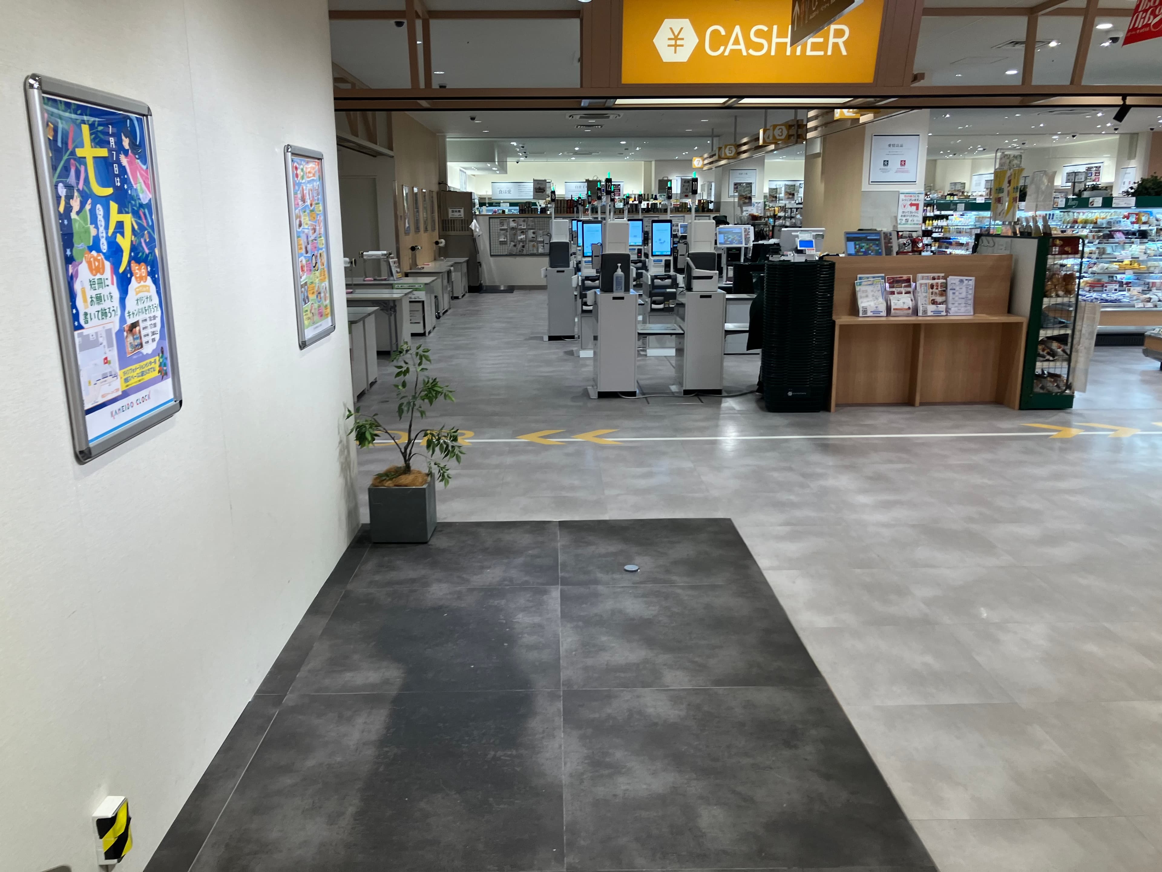 B1Fイートイン(麻布あさひ横) 物販、食物販のポップアップストアや販促プロモーションに最適な催事イベントスペース2