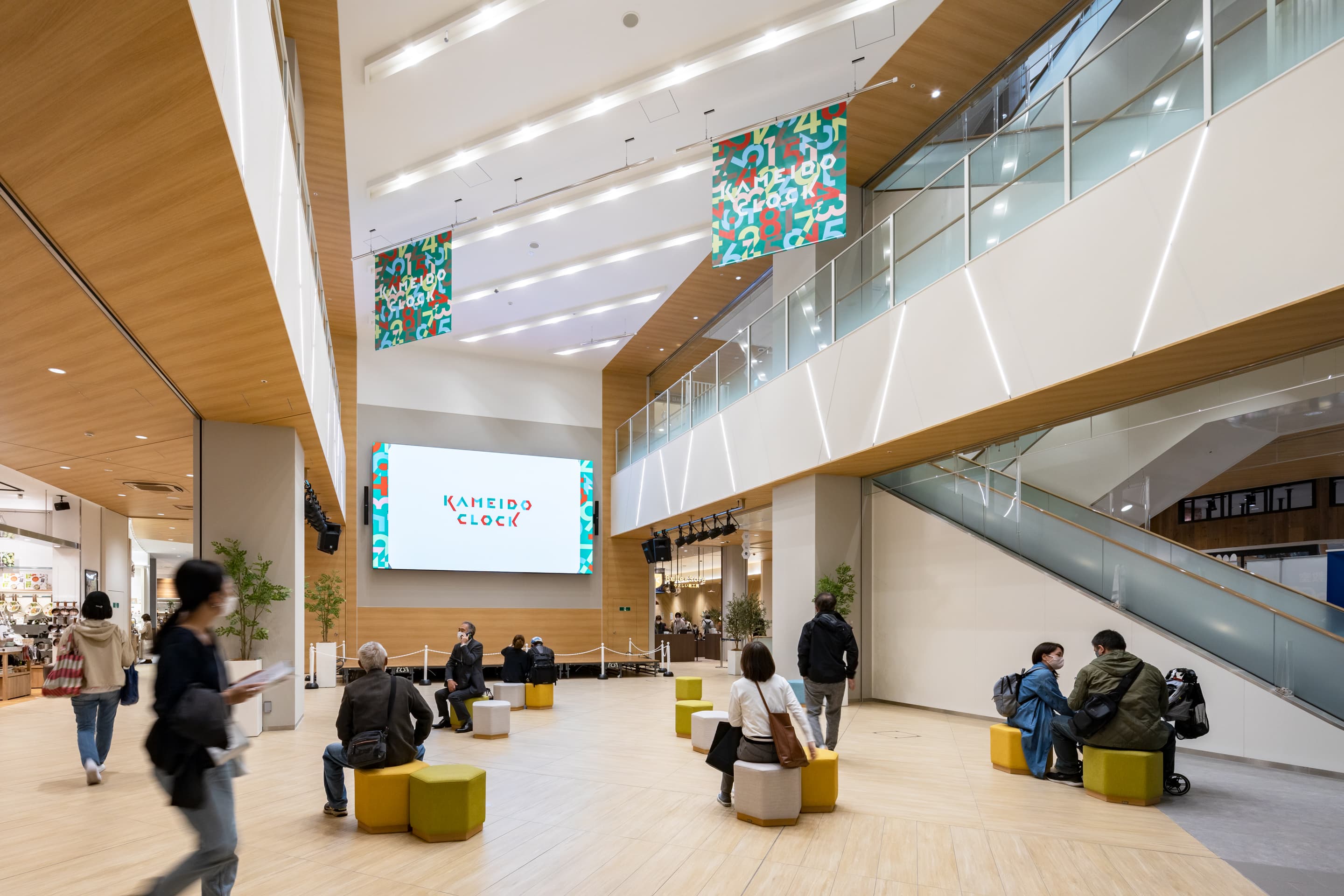 1Fカメクロコート 大型イベント、体験型イベントに最適な催事イベントスペース2