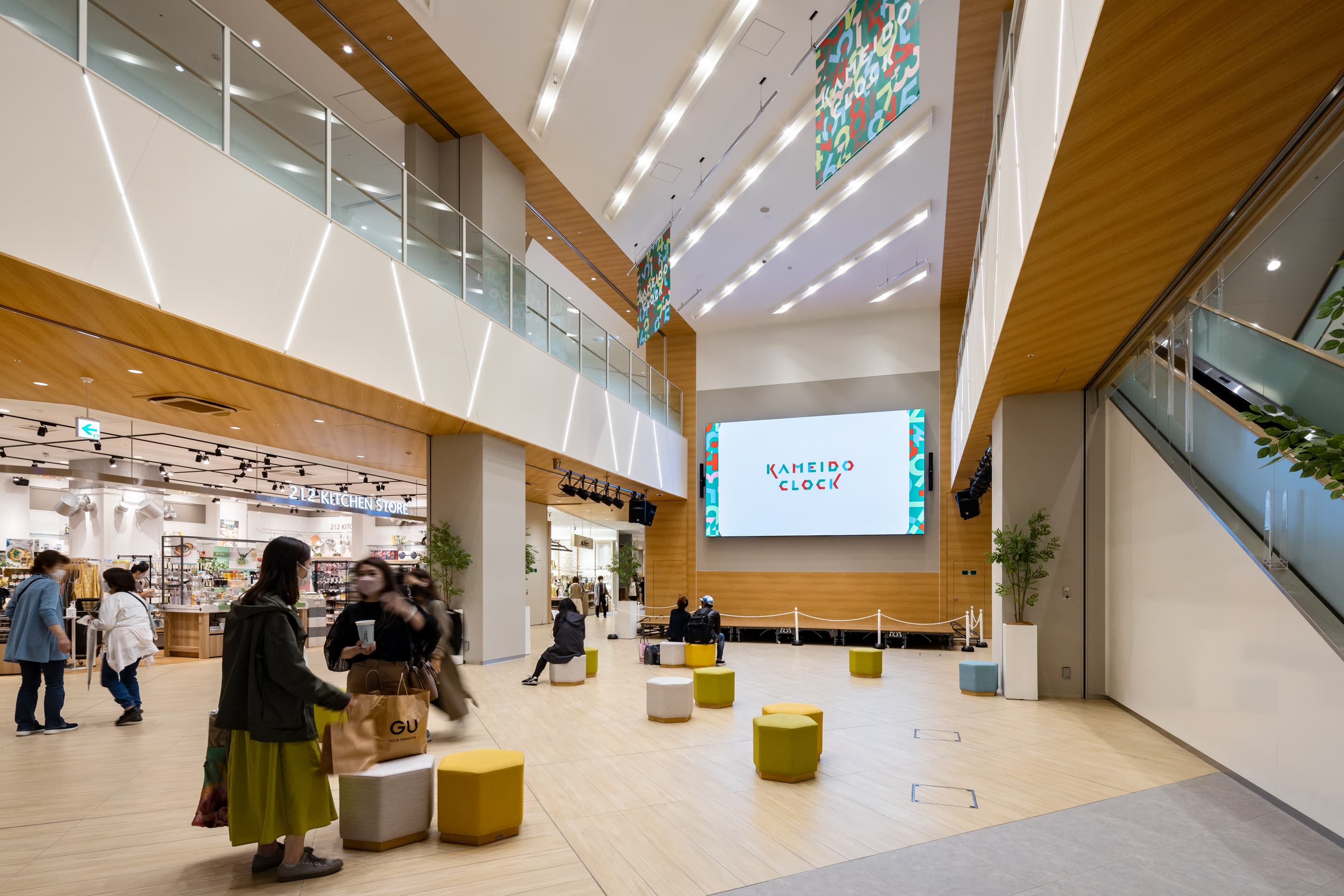 1Fカメクロコート 大型イベント、体験型イベントに最適な催事イベントスペース1