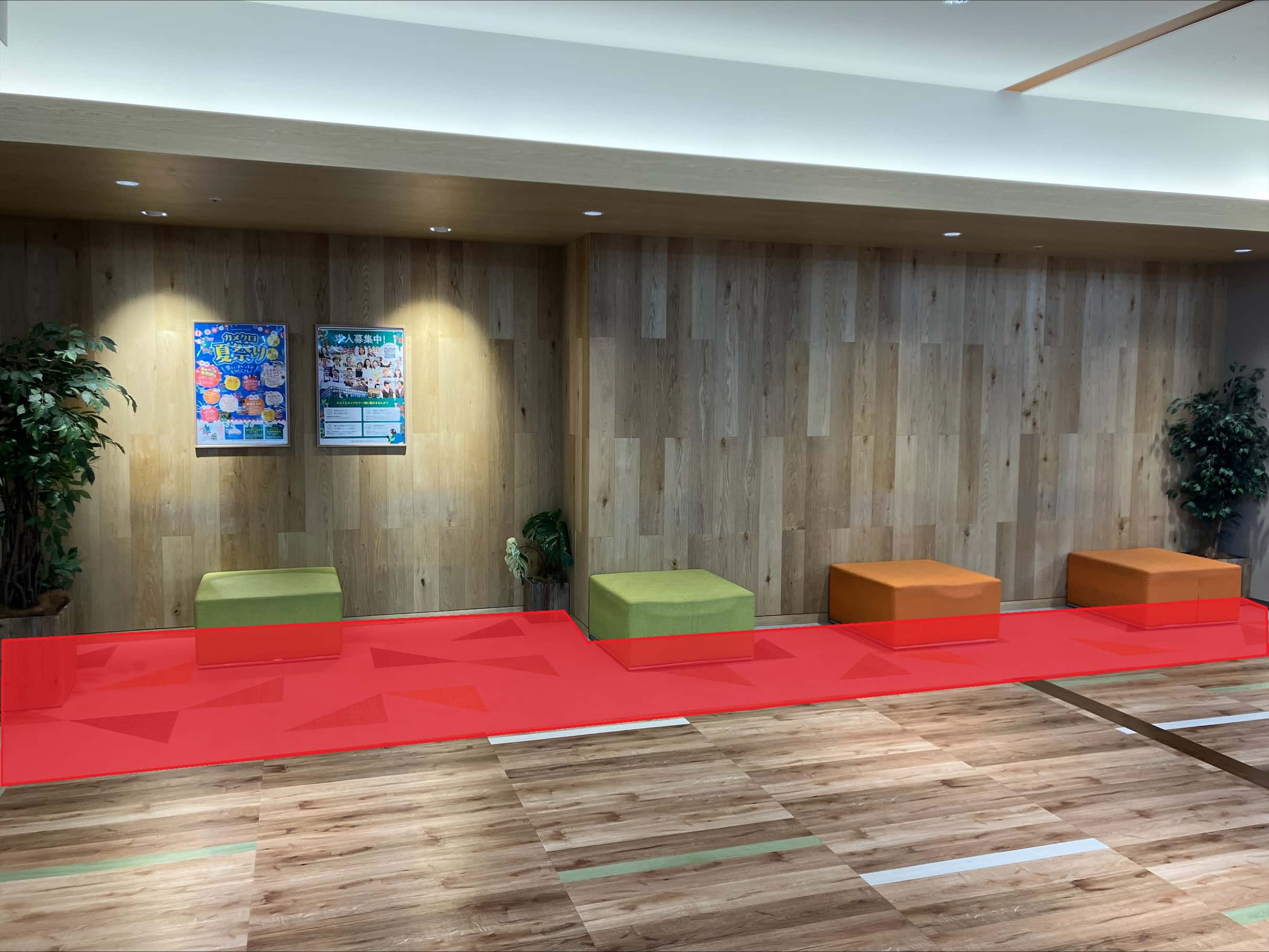 3階共用部 物販、食物販のポップアップストアや販促プロモーションに最適な催事イベントスペース