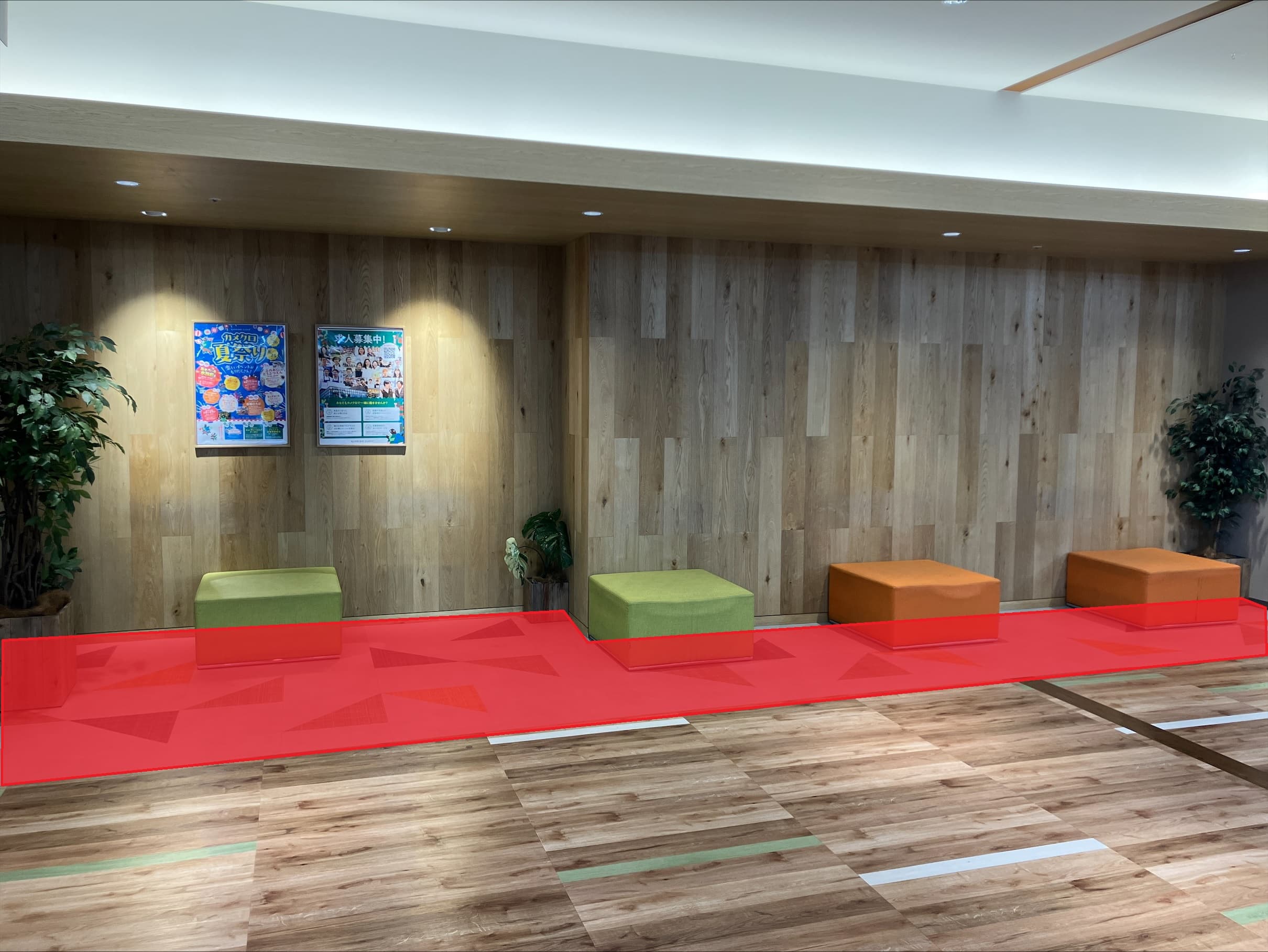 3階共用部 物販、食物販のポップアップストアや販促プロモーションに最適な催事イベントスペース