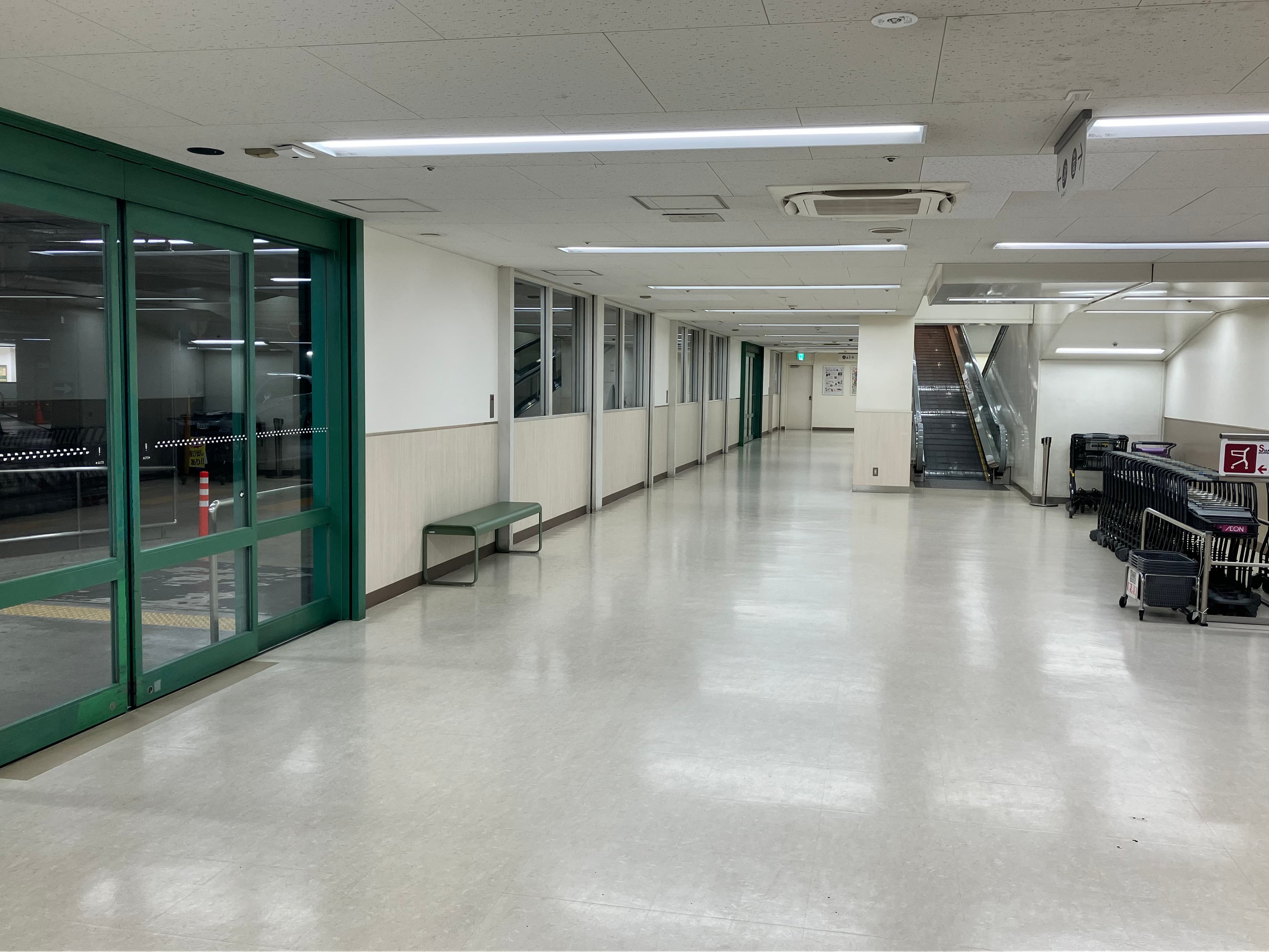 地下2階駐車場エレベーターホール 物販、食物販のポップアップストアや販促プロモーションに最適な催事イベントスペース2
