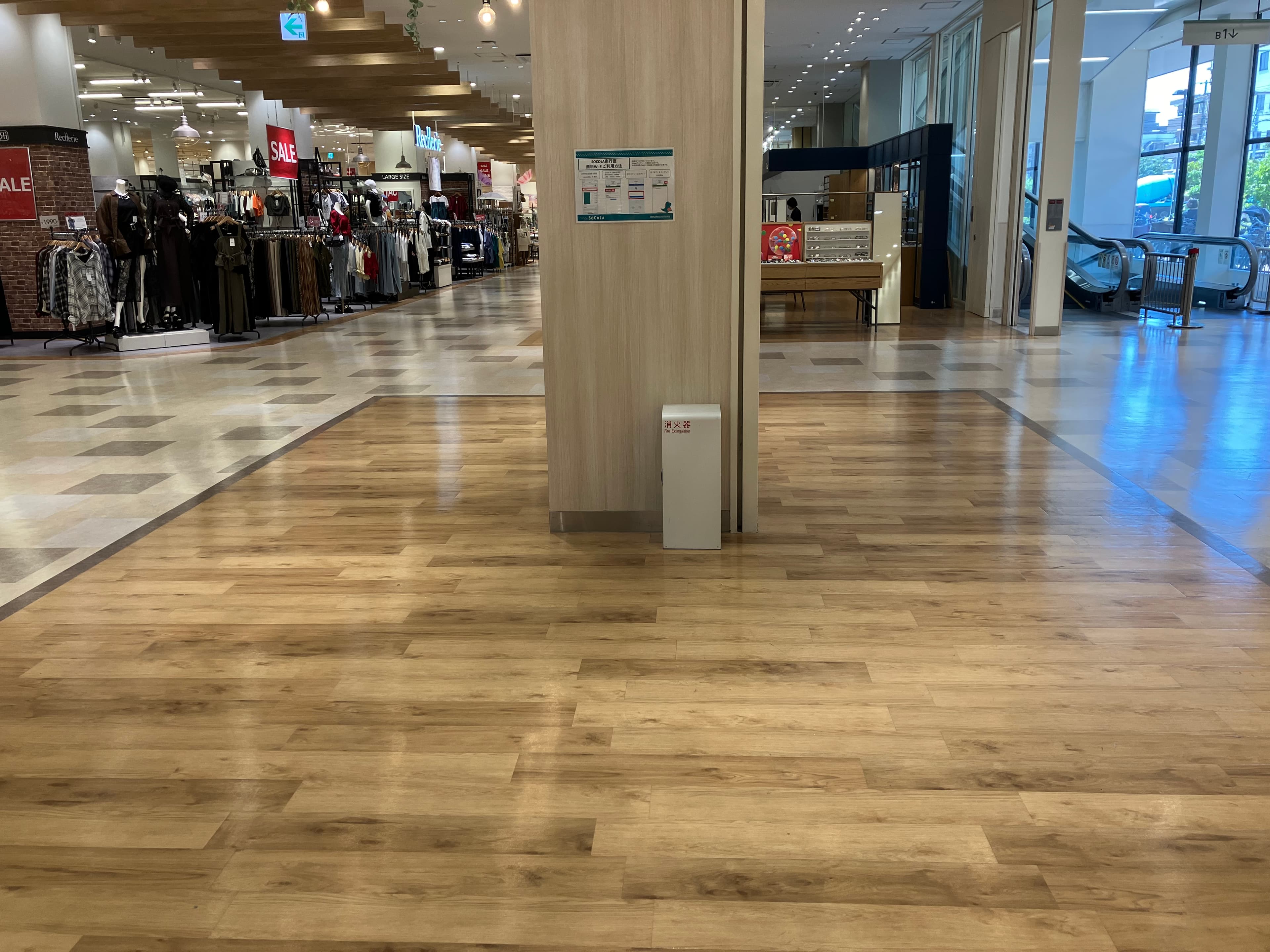 1階エントランス・エレベーター前 物販、食物販のポップアップストアや販促プロモーションに最適な催事イベントスペース2