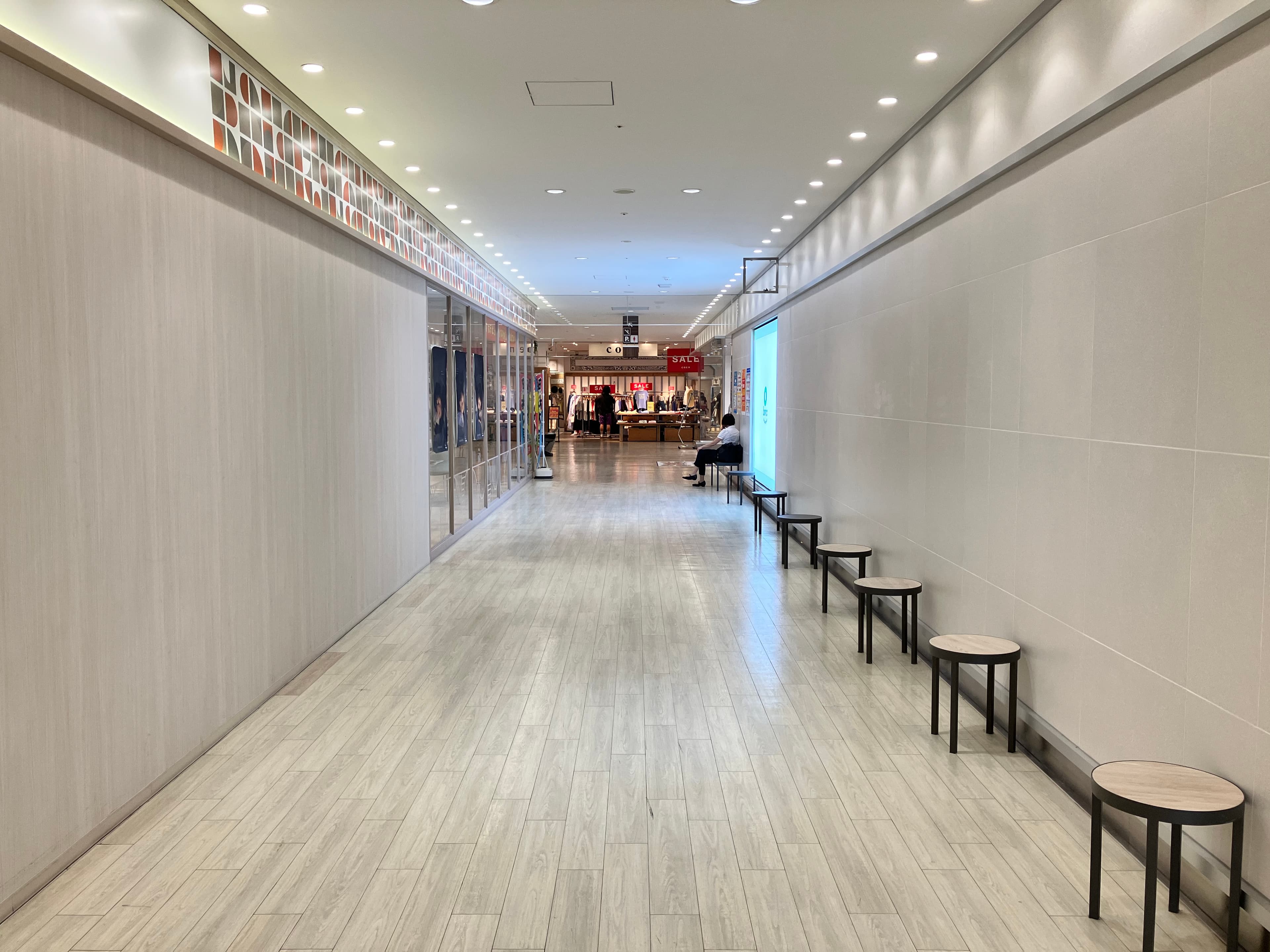 3階共用通路 物販、食物販のポップアップストアや販促プロモーションに最適な催事イベントスペース2