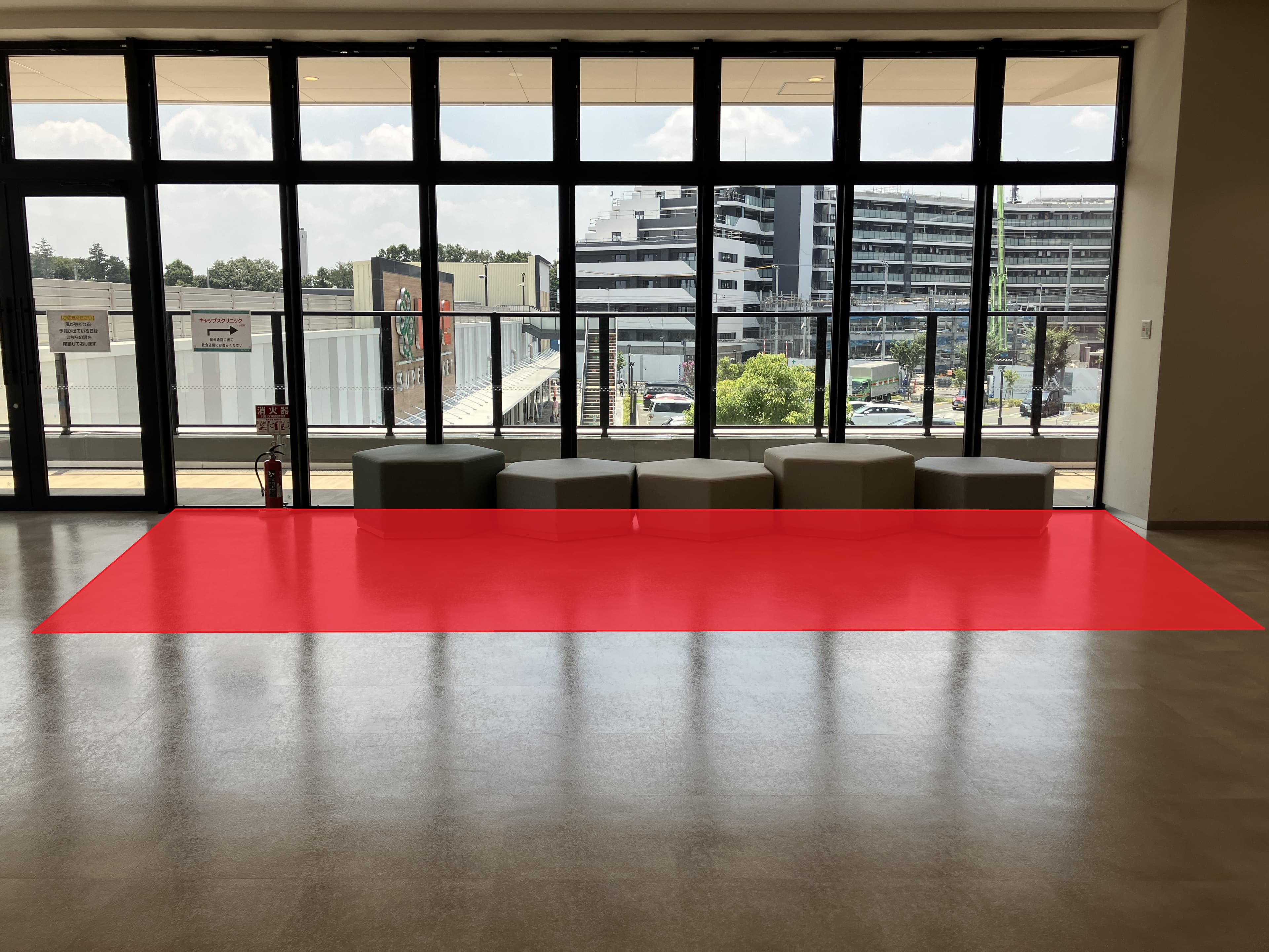 2階ダイソー前 物販、食物販のポップアップストアや販促プロモーションに最適な催事イベントスペース