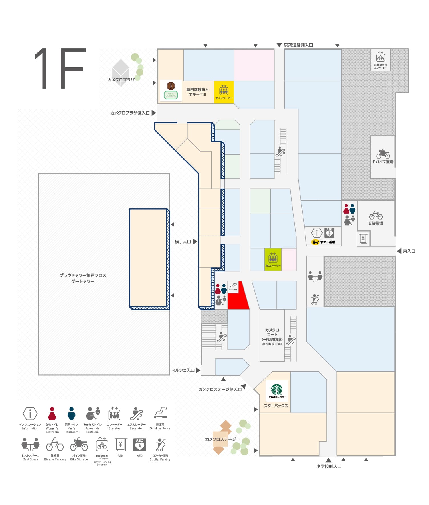 122区画の図面・フロアマップ